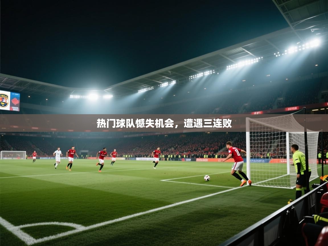 热门球队憾失机会，遭遇三连败  第1张